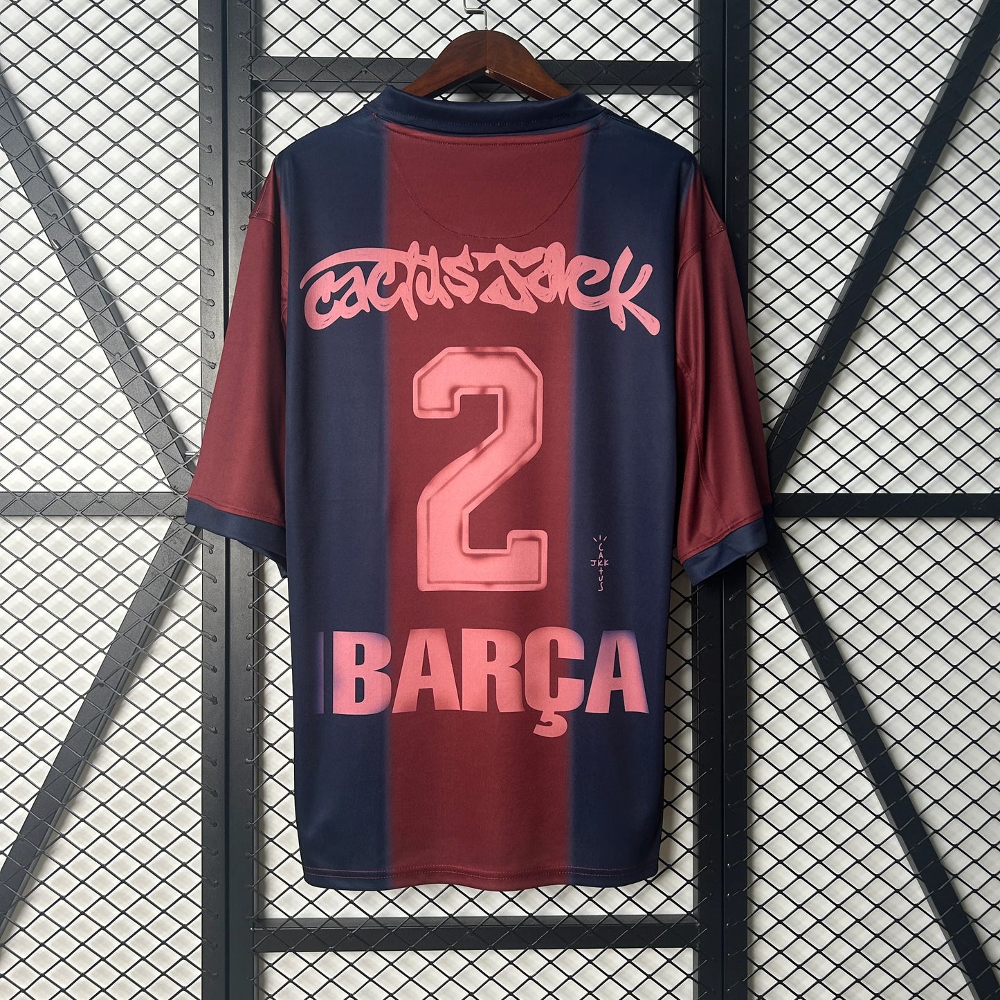 Camiseta FC Barcelona retro x Travis Scott