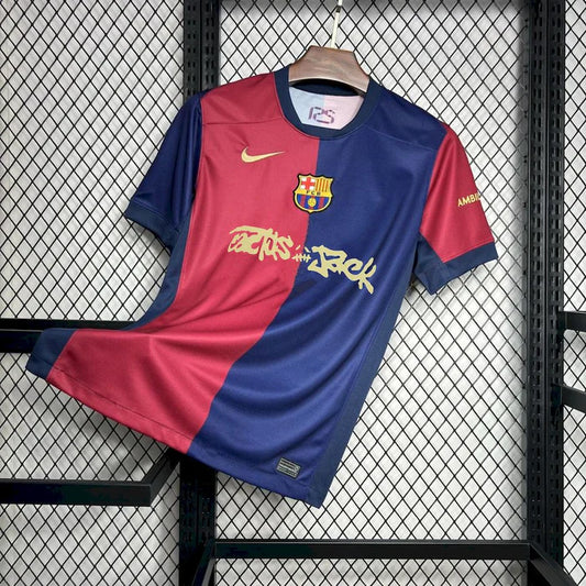 Camiseta FC Barcelona 24/25 1ª equipación x Travis Scott