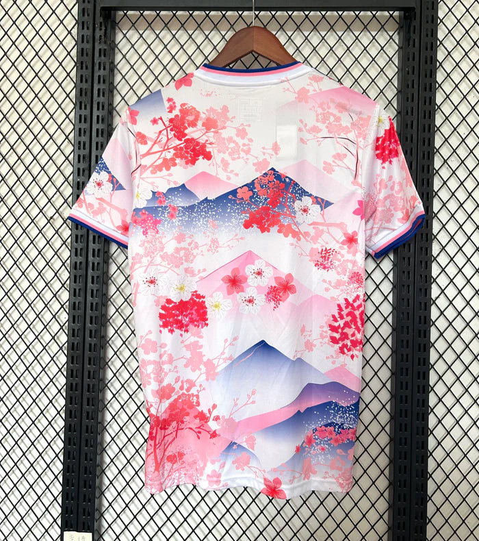 Camiseta Japón Especial Edición Flores Rosas