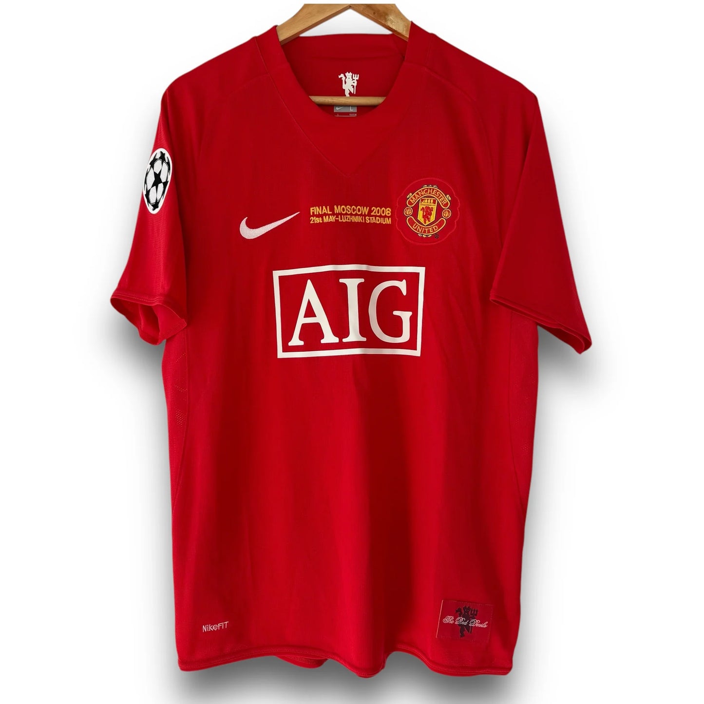 MANCHESTER UNITED 1 07/08 HOMBRE (RETRO)
